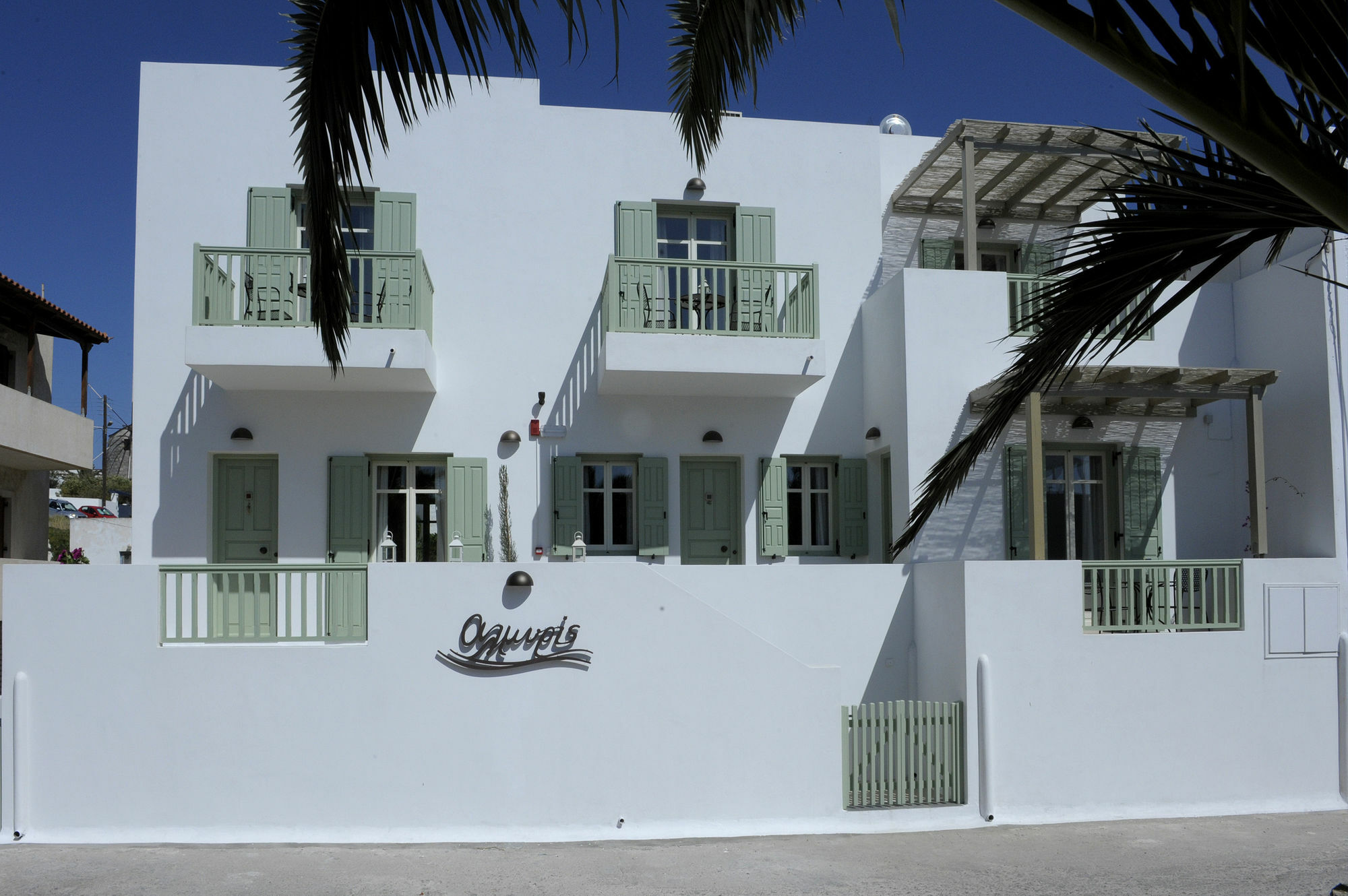 Almyris Hotel Adámasz Kültér fotó